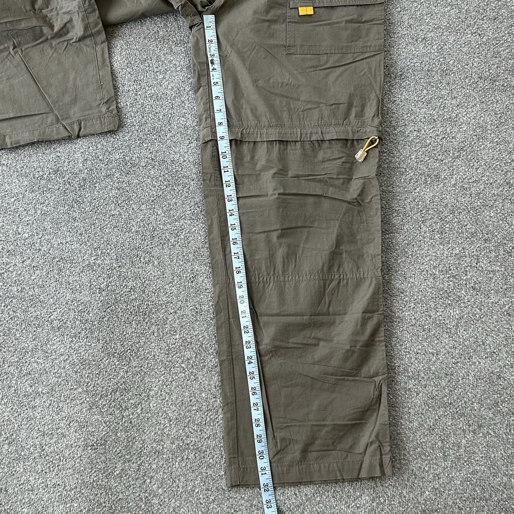 OTB Pant Men‎ 34x32  Convertible Baggy Skater Cargo Rave Parachute Y2K VTG P16 - Picture 8 of 10